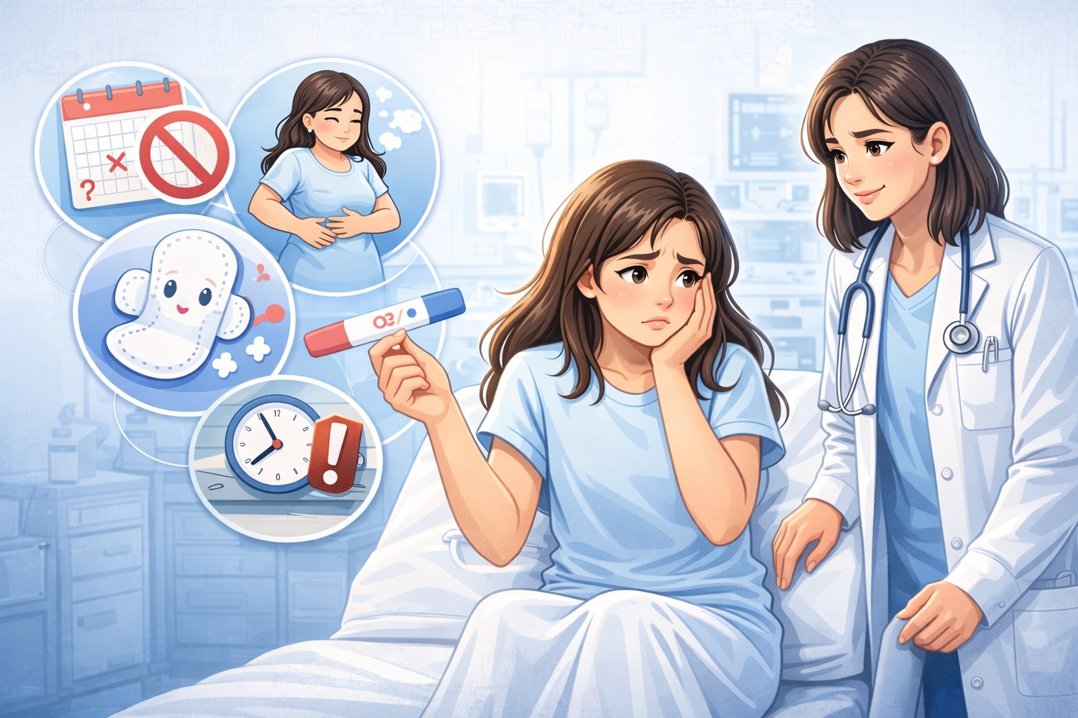 Signs of Period Coming Late